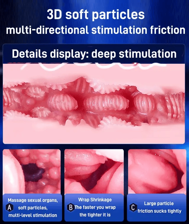 【Discreet Delivery】Fully automatic, hands-free retractable relaxation cup 🔥