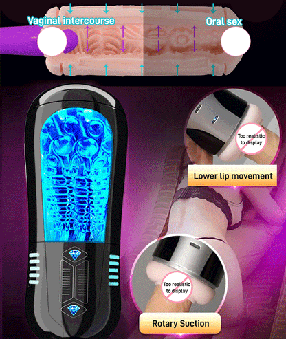 ✨Free shipping for a limited time【Discreet Delivery】 Fully automatic, hands-free retractable relaxation cup