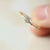 14k Plated Paved Shining Zirconia Silver Ring thumbnail